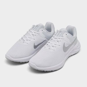 NWT Women’s Nike Revolution 6 | White/Pure Platinum/Metallic Silver | W Size 7.5